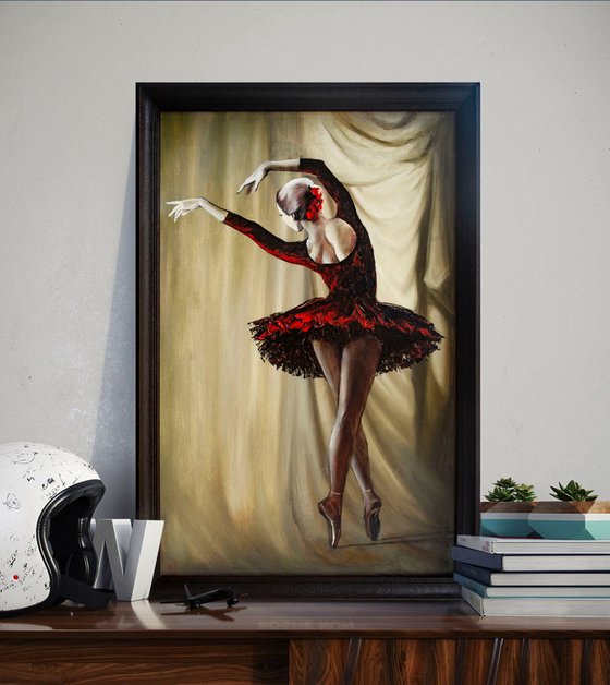 Dancing ballerina