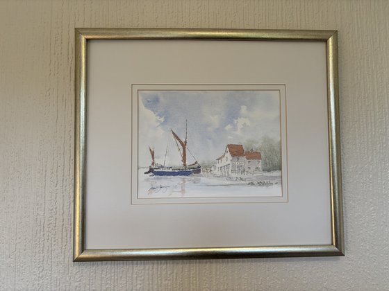 Incoming tide at Pin Mill