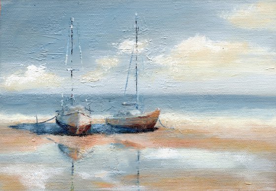 Boats on the shallows