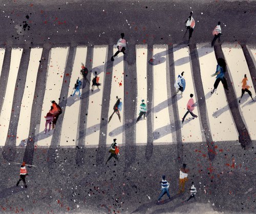 Pedestrians by Bogdan Shiptenko