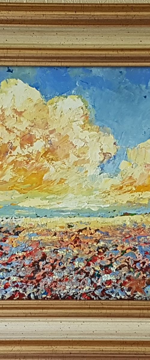 Rushing clouds by Romas Zmuidzinavicius