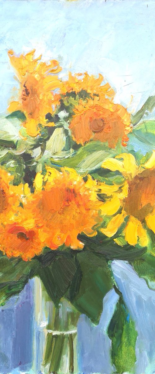 Sunflowers by Olga Samar