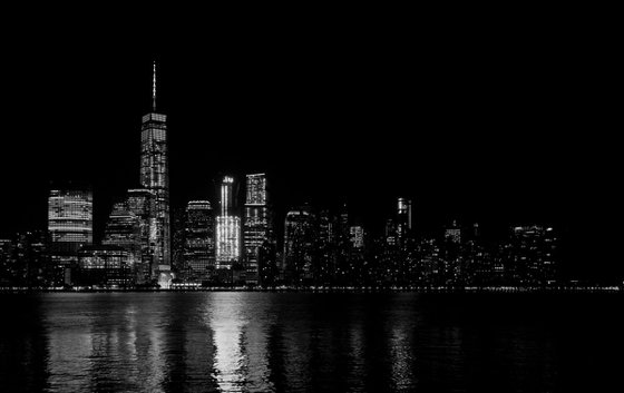 New York from New Jersey [Framed; also available unframed]