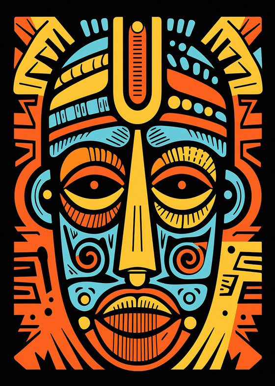 African Mask XVI