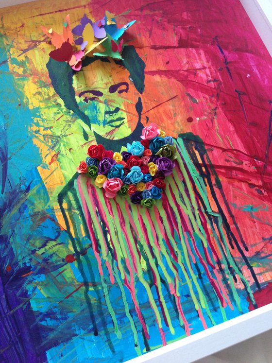 The colours of Frida (Big Frame)