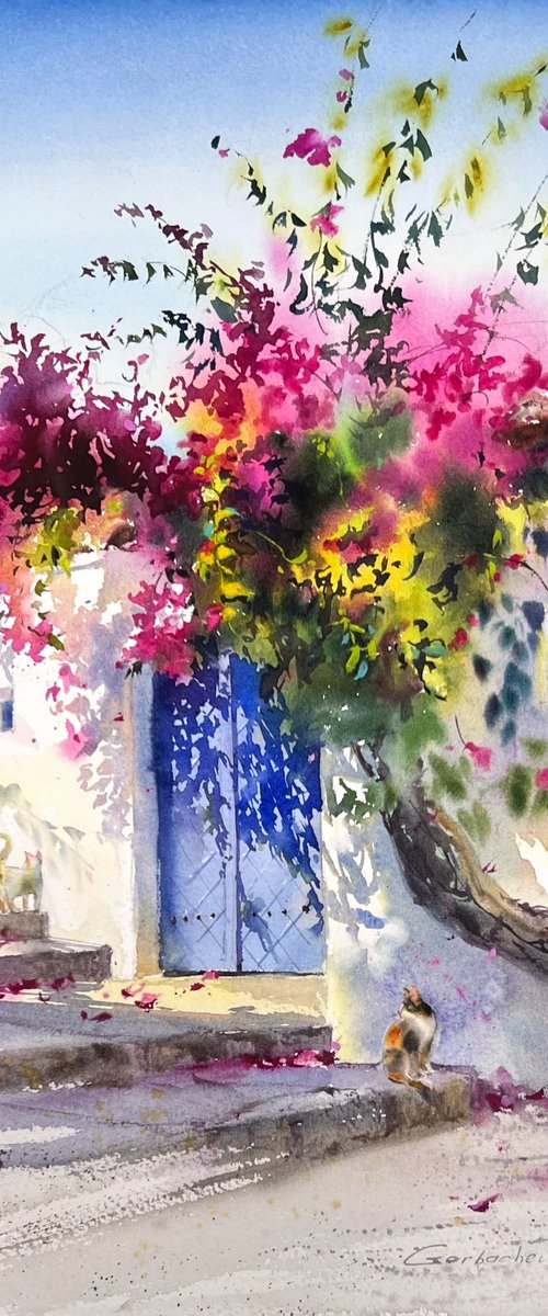 Where Bougainvillea Blooms by Eugenia Gorbacheva