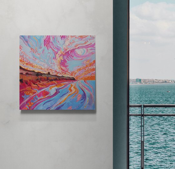 Swirling Norfolk Coastline