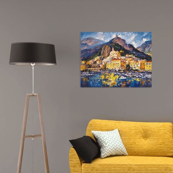 “Golden Light of Amalfi”
