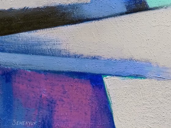 Winter Abstract Landscape
