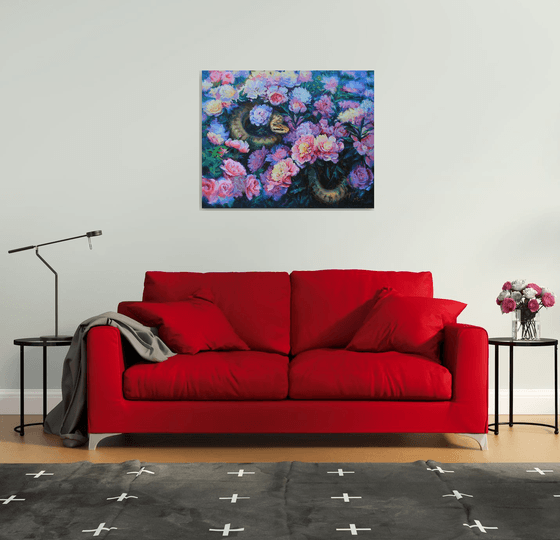 Dangerous beauty. Snake