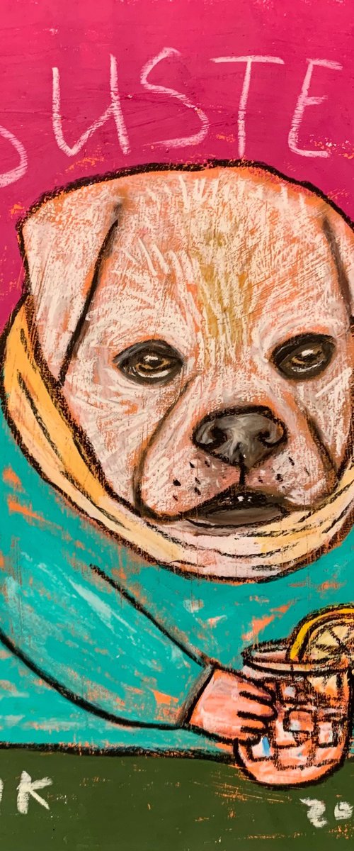 Drinking dog #161 by Pavel Kuragin