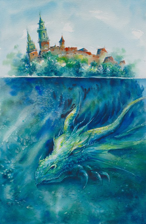 Wawel Dragon by Eve Mazur