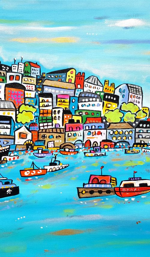 Futuristic South Devon by Maria Luisa  Azzini