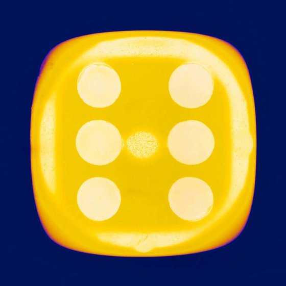 Heidler & Heeps Dice Series, Chartreuse Yellow Six