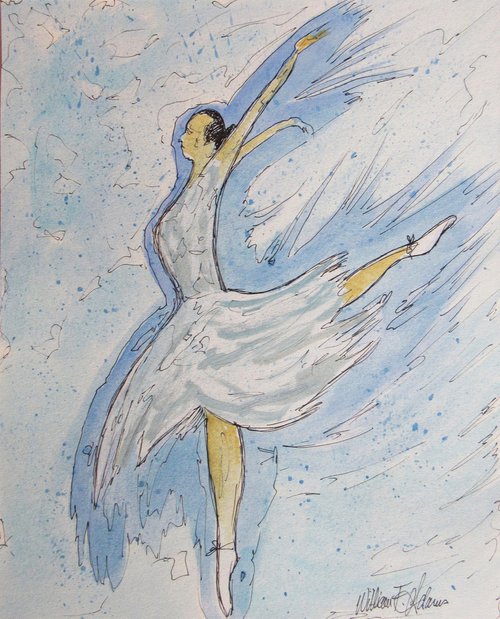 A DANCE IN BLUE by William F. Adams
