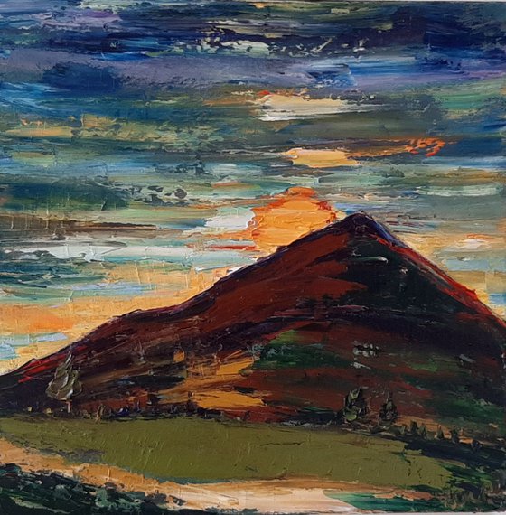 Sunset Mountain - The Sugarloaf Co.Wicklow