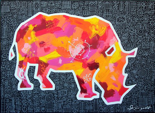 A Crash of Red Rhino by Ann Gadd