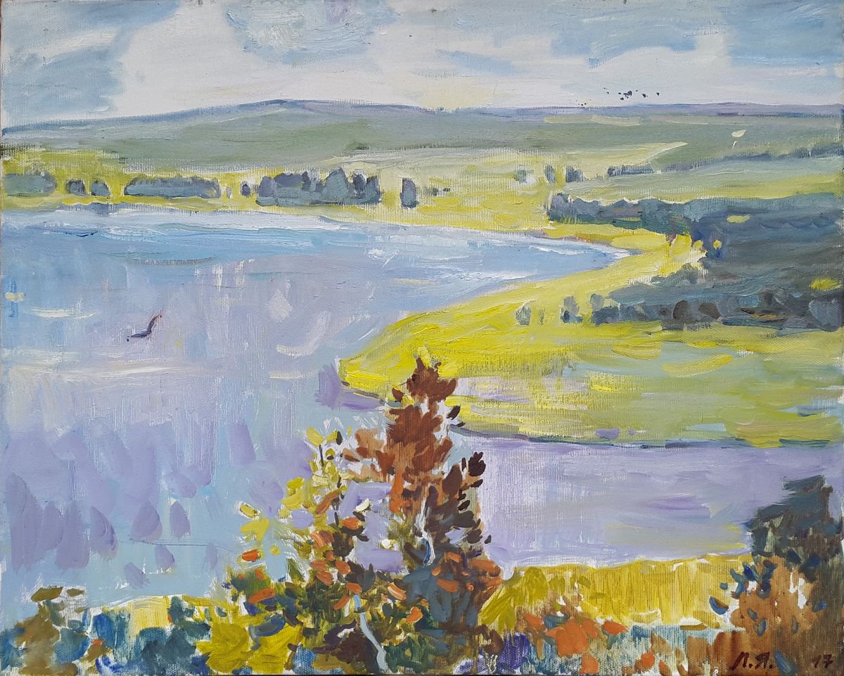 landscape by Jaroslav Leonets