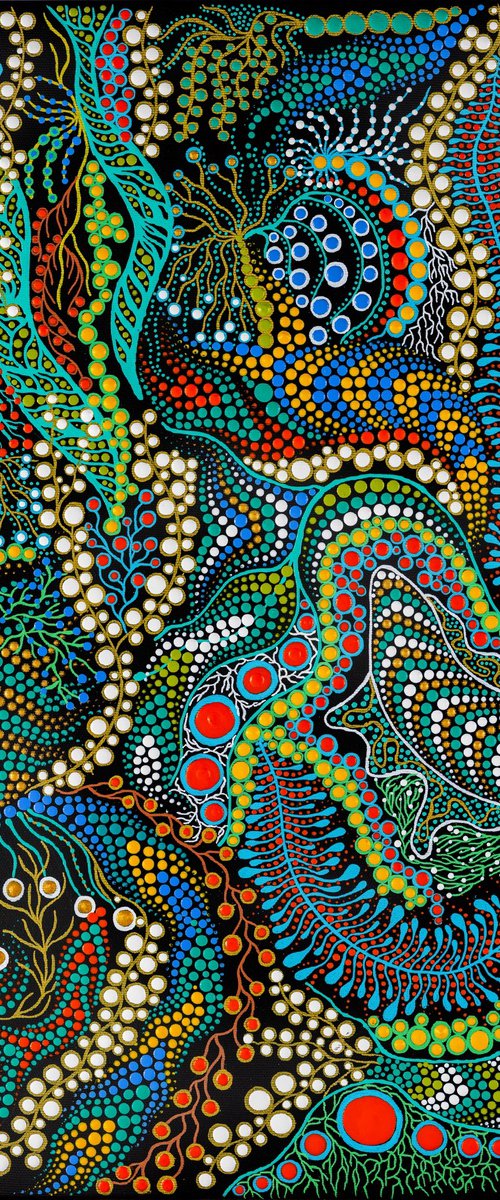 Coral Reef Garden by Oxana Lazari
