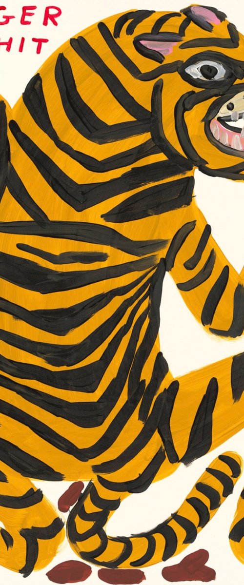 Tiger Shit by David Shrigley
