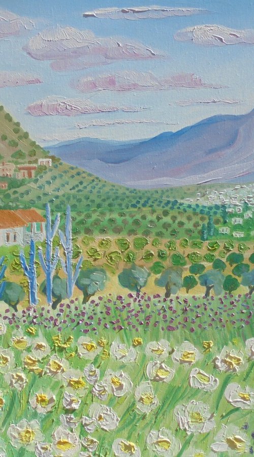 Andalucian Landscape by Kirsty Wain