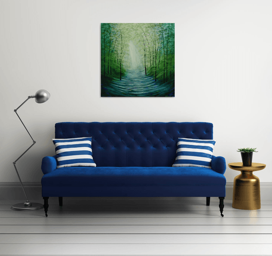 Sunlight Serenade Forest Glade