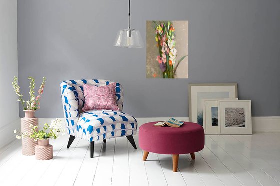 Elegant gladioli