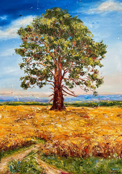 Un vieil arbre by Diana Malivani