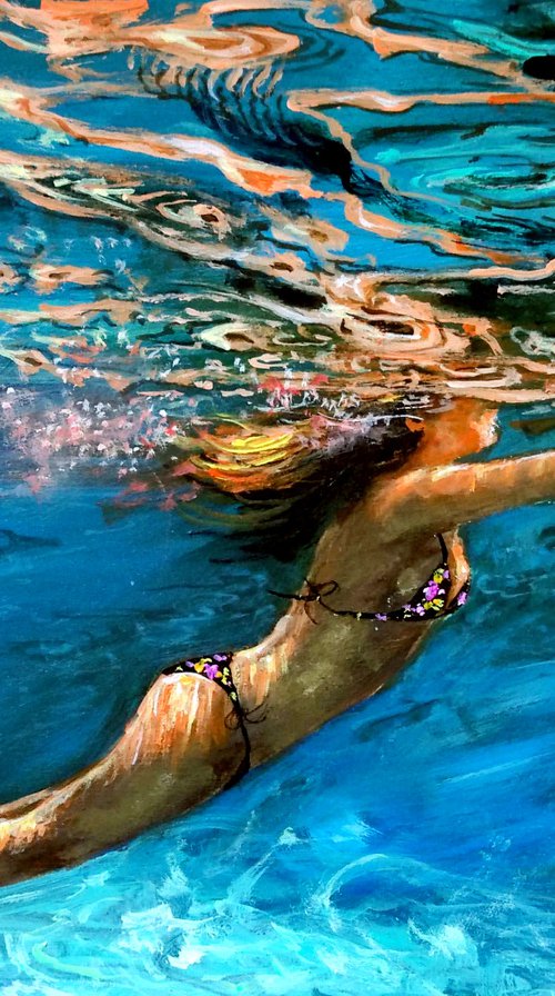Girl swimming28 by Vishalandra Dakur
