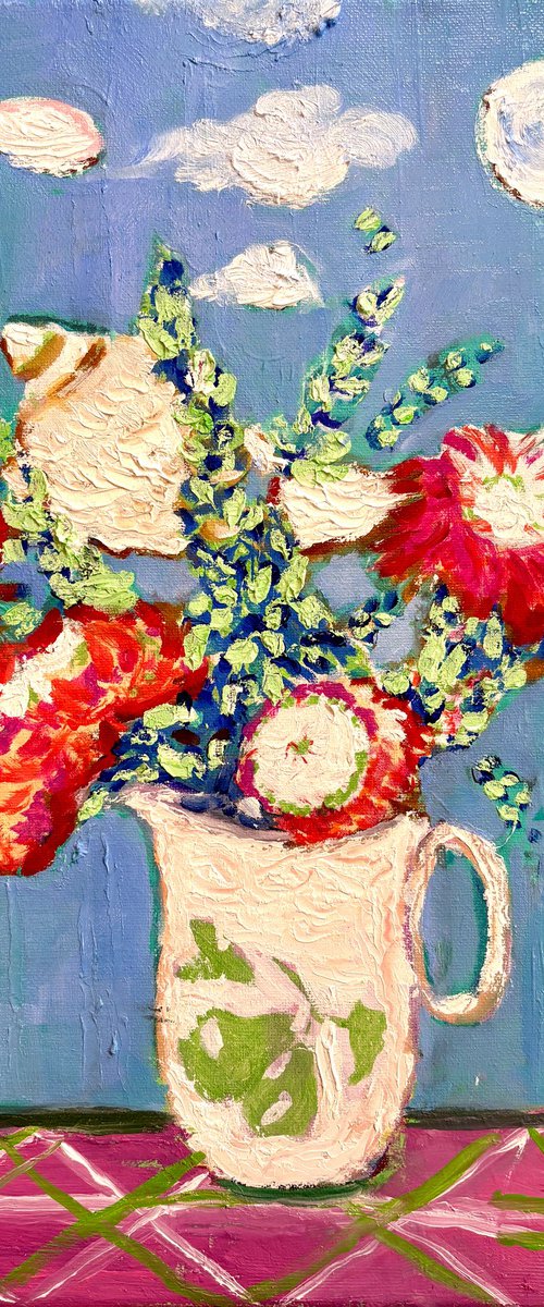 Flowers & Seashells by Susan  Stewart