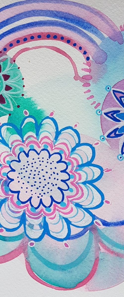 Pastel Blooms by Suzie Cumming