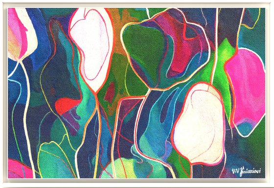 Jazz Style Flowers #3