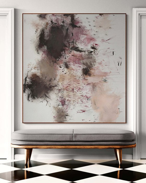 She Paints Outside the Lines No. 9