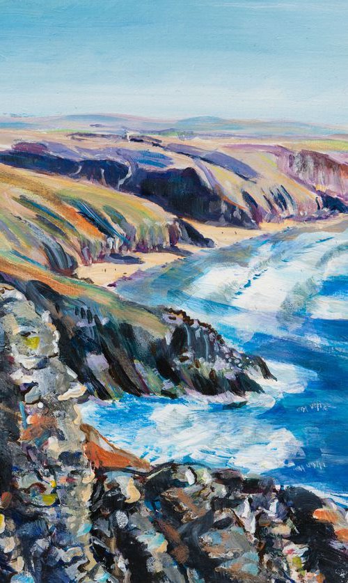 ST. AGNES HEAD by Diana Aungier-Rose