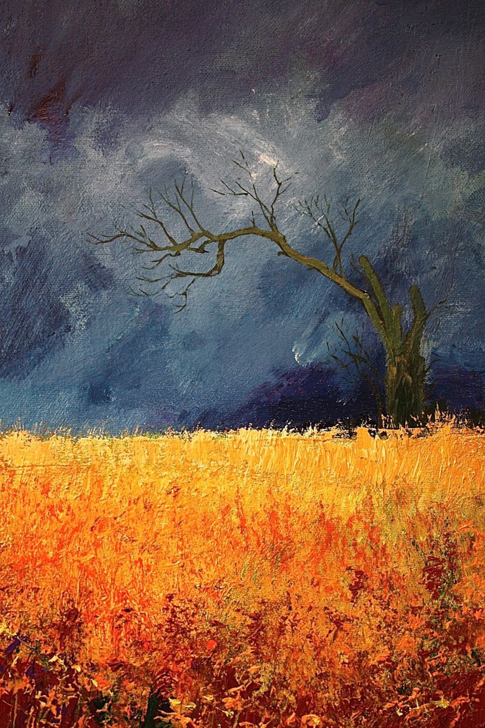 The Lightning Tree Field 2 By Simon Jones Artfinder