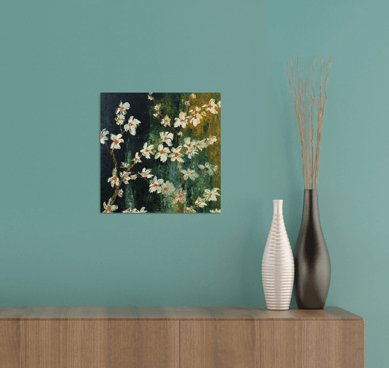 Cherries in bloom