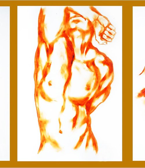 MALE NUDES 1 by Nicolas GOIA