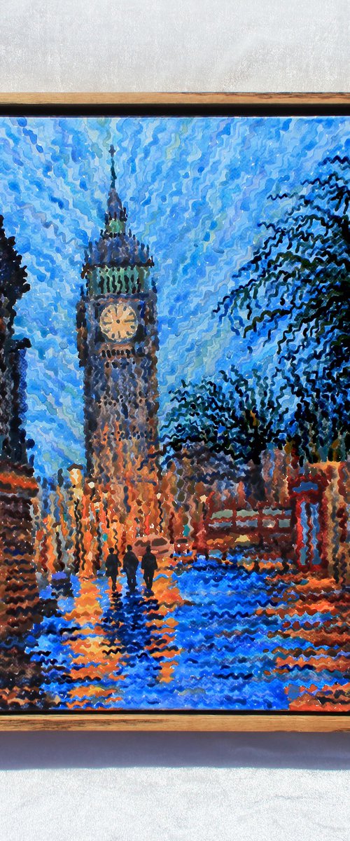 Elizabeth Tower in London by Tanbelia