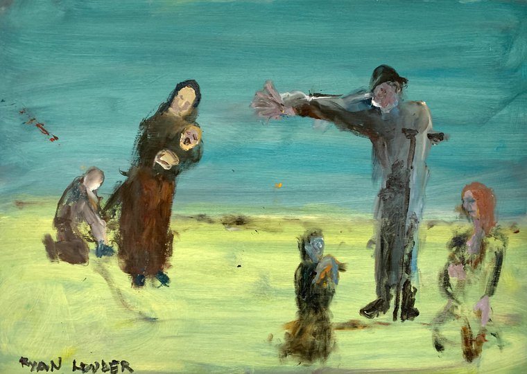 irish famine painting