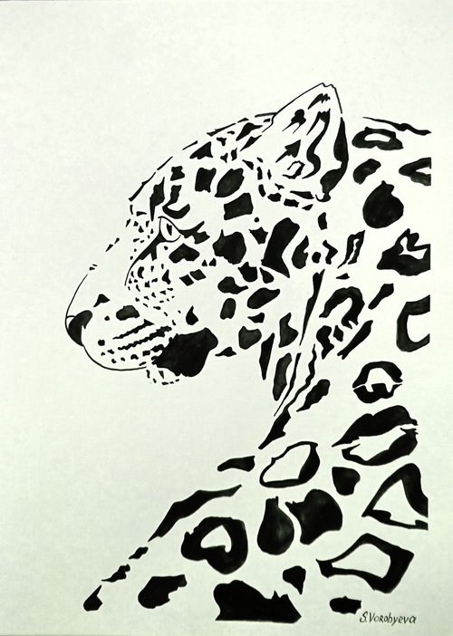 Jaguar by Svetlana Vorobyeva