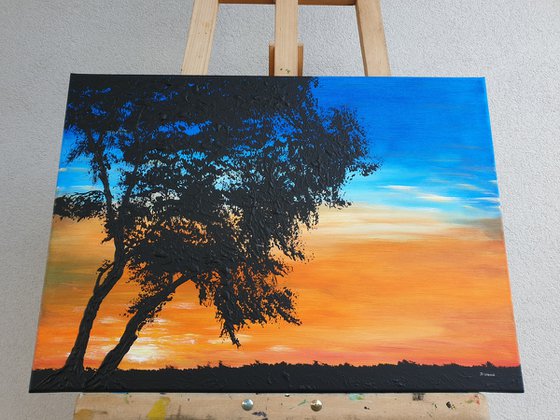 Red sunset 1