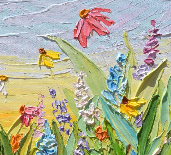 Flourish of Summer - Floral Painting