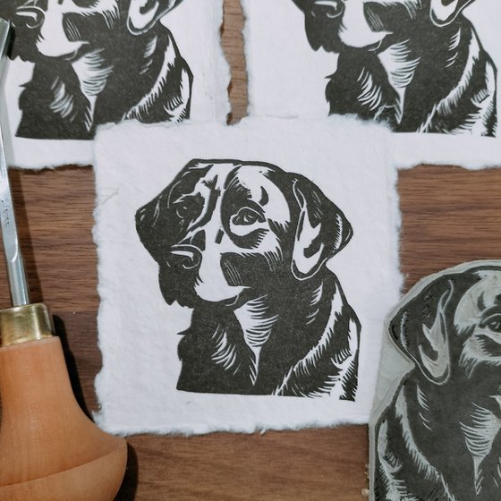 Labrador Mix Mini Print