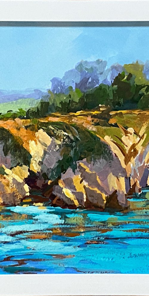 Jade-Green Colors of China Cove by Tatyana Fogarty