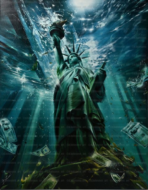The Statue of Liberty by Daria Kolosova