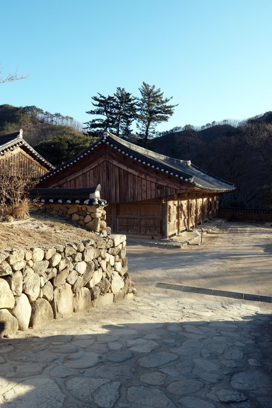 Winter Light at the Temple