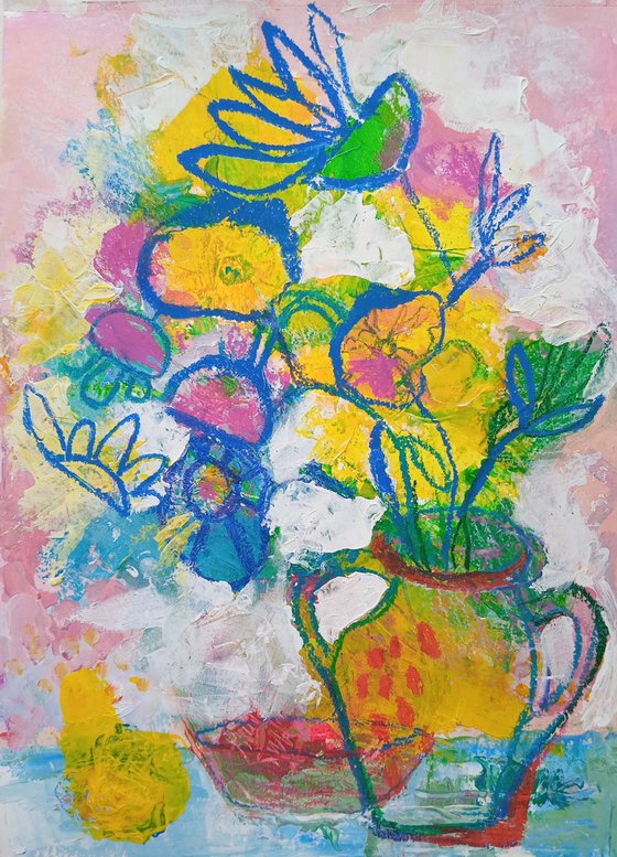 Blue Line Bouquet