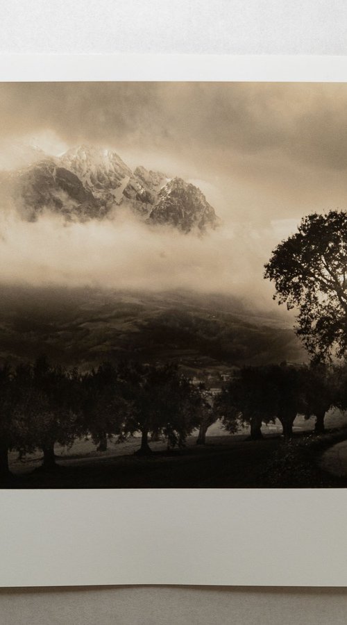 Monte Camicia - Sepia Toning Series by Francesco Mussida