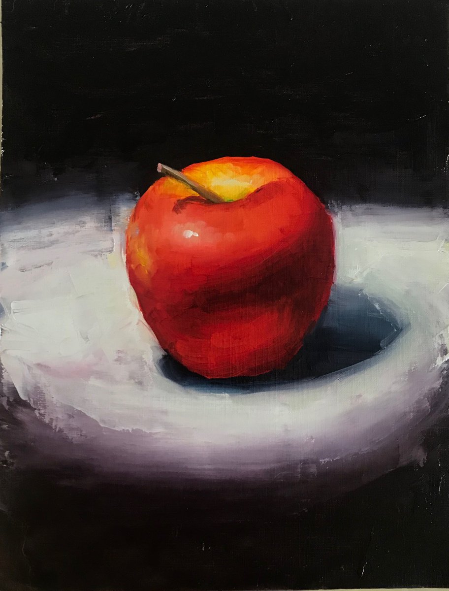 Dramatic Apple by Heather Olsen