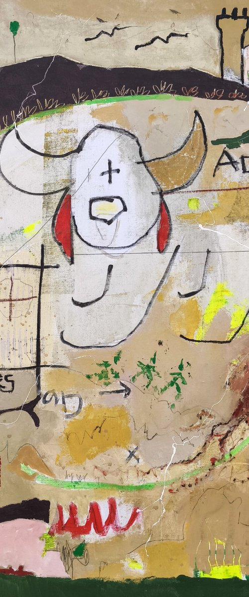 The dog with the red ears by Alfonso Sánchez